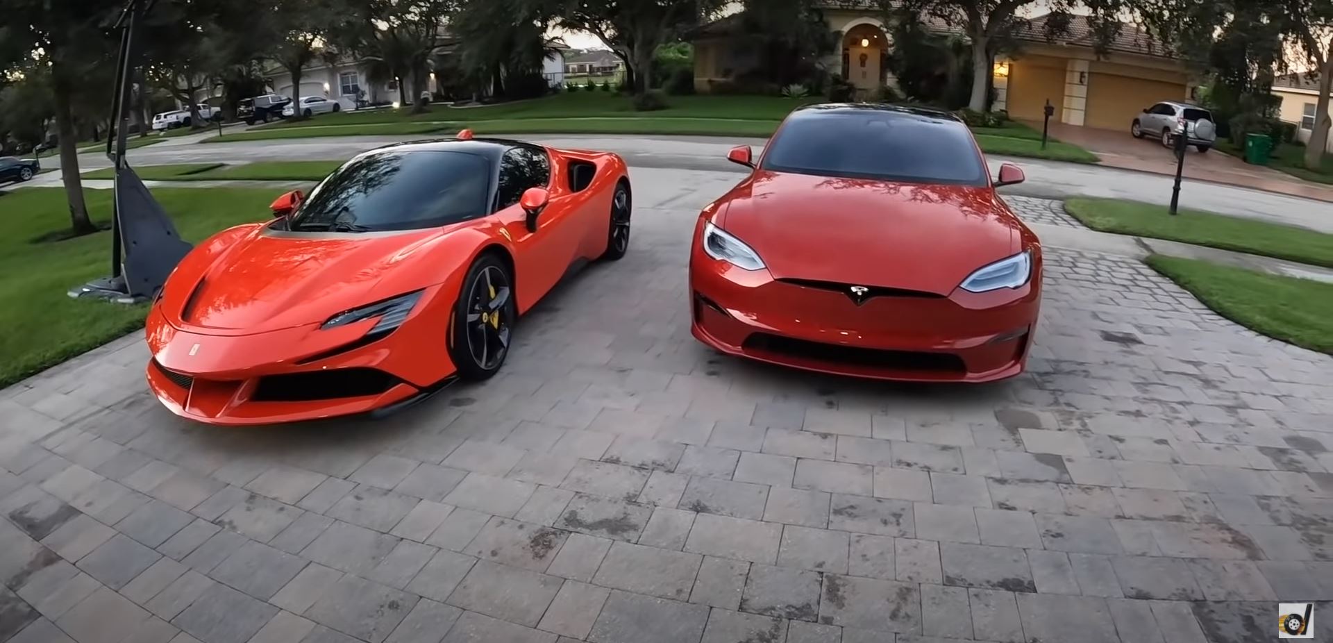 Ferrari Vs Tesla