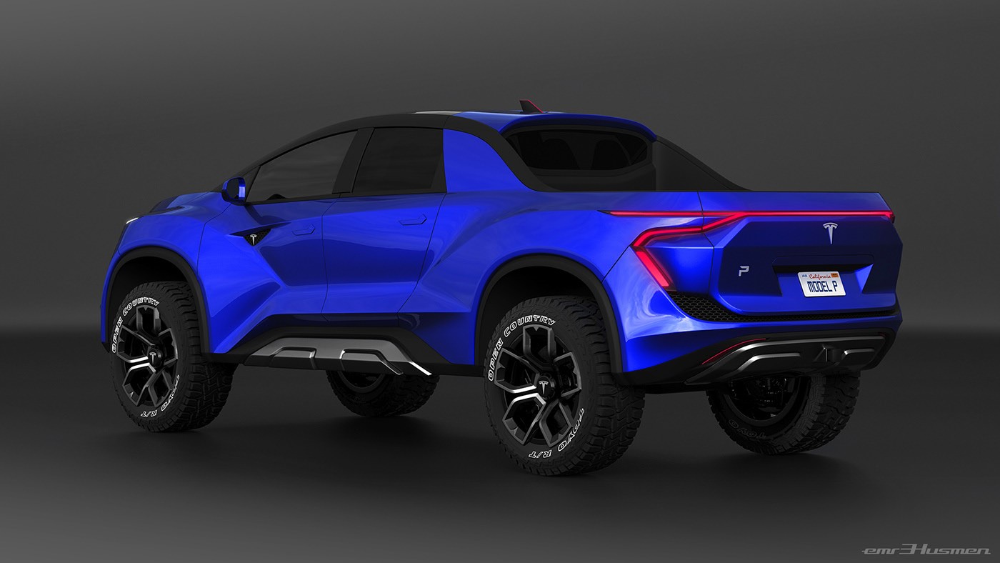 Tesla Pickup Truck Rendering Is the Most Rugged EV Ever - autoevolution