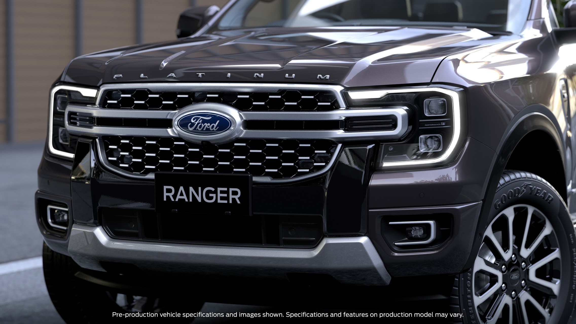 2023 Ford Ranger Platinum revealed for the European market