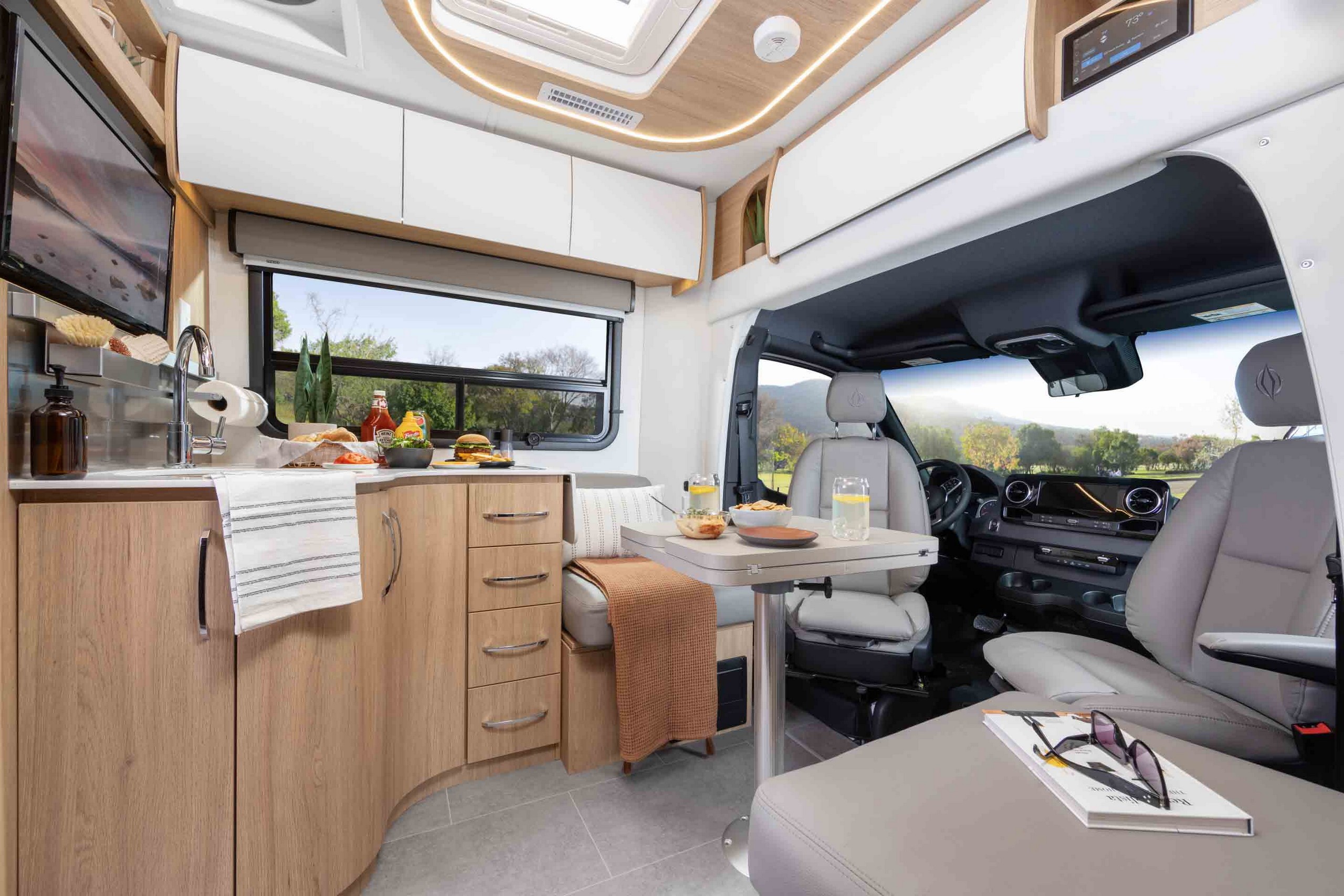 The 2023 Unity Twin Bed Is The Perfect Weekend Getaway Rv Has Two Flexible Living Spaces 3 