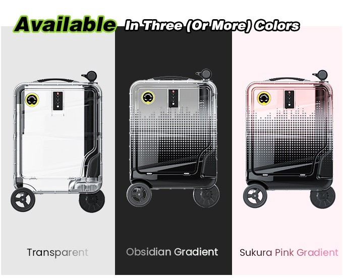 The Airwheel Smart Luggage Is a Motorized Carry-On Scooter Hybrid for ...