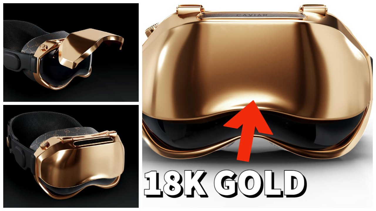 The Apple Vision Pro by Caviar Is Decked in Gold, Bound to Make Everybody  Else Feel Poor - autoevolution