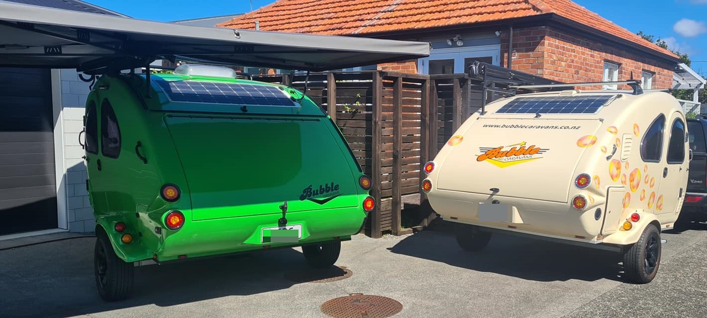 The Bubble Caravan Is a Terribly Cute Teardrop With the Most Surprising ...