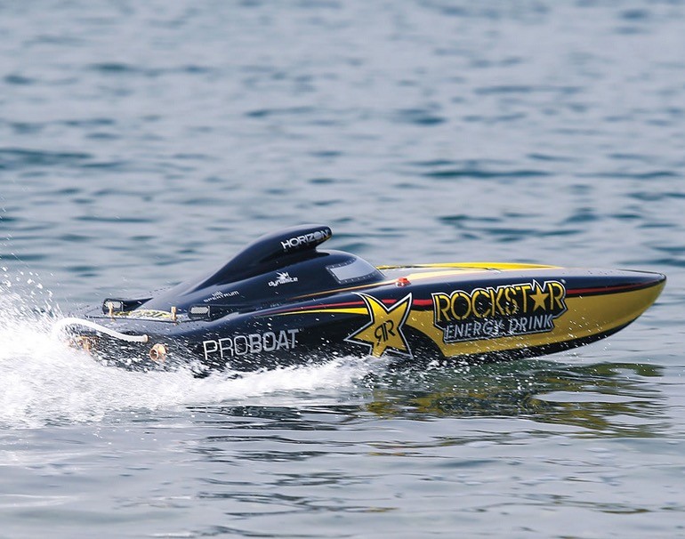 the competition class rc racing boat is summer fun