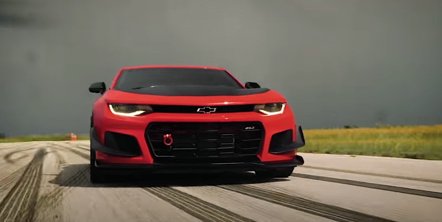The Hennessey Exorcist Camaro Zl1 1le Sounds Like A Beast Performs