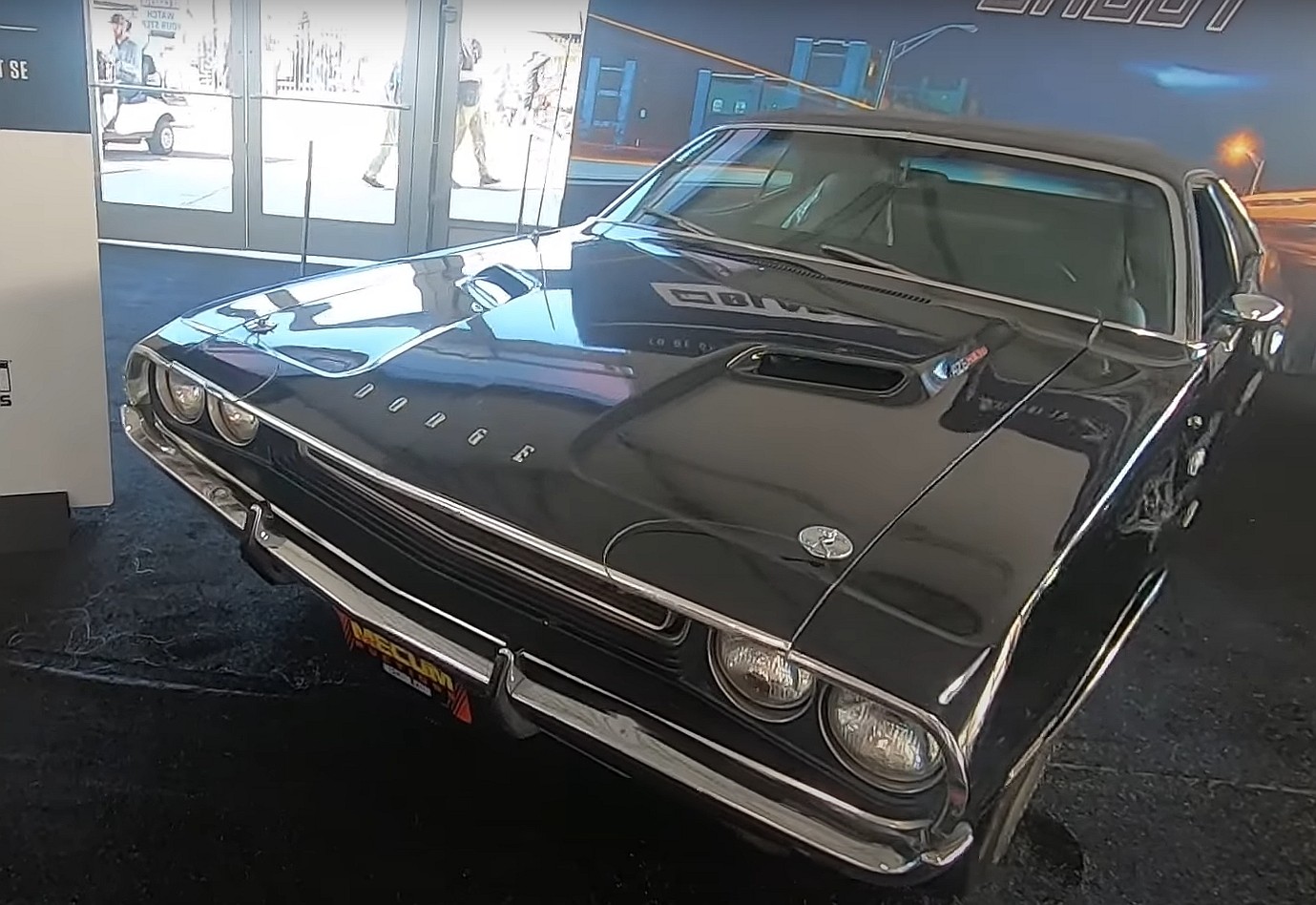 The Infamous 1970 Dodge Challenger Black Ghost Meets 2023 Sibling At
