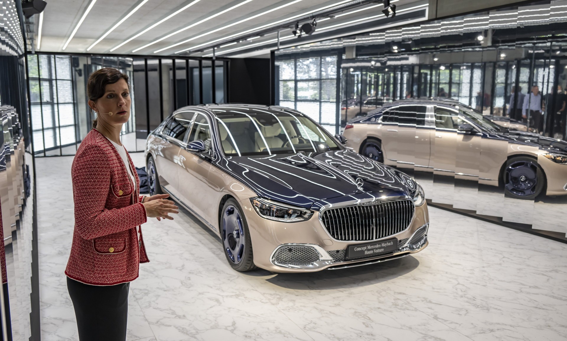 This is the limited-edition Mercedes-Maybach S680 'Haute Couture