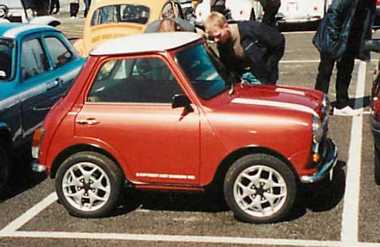 The MINI HaHa Is the Tiniest Thing, Can Do Wheelies in Reverse