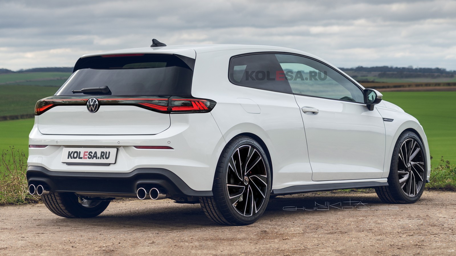 2022 Volkswagen Scirocco Rendered Again as the Golf's Sexy Brother -  autoevolution