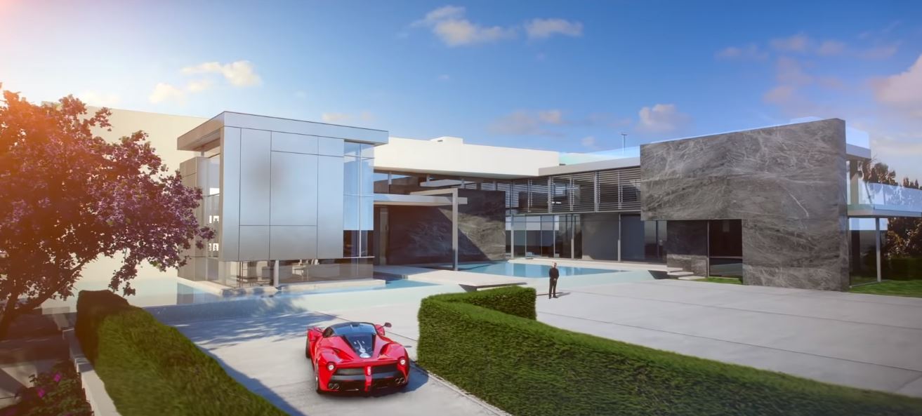 The One Mega-Mansion – World&#39;s Most Expensive House, With 40-Car Garage -  autoevolution