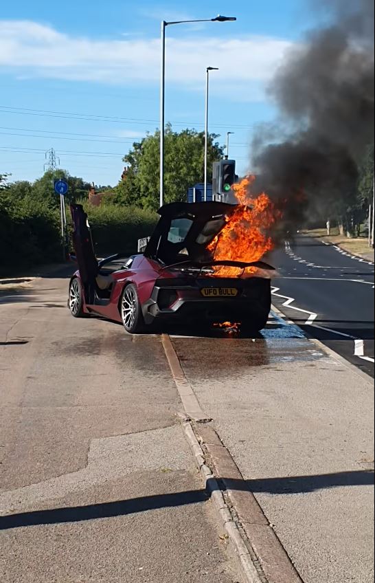 The Only Lamborghini Aventador Huber ERA in the World Destroyed in  Spontaneous Fire - autoevolution