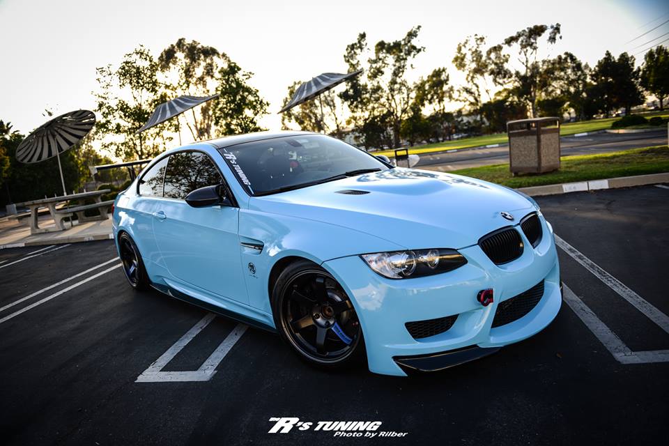 The R s Tuning Did It Again Baby Blue BMW E92 M3 