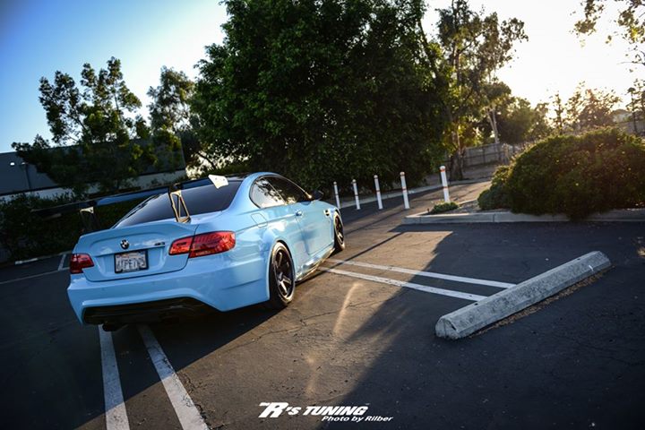 The R's Tuning Did It Again: Baby Blue BMW E92 M3 - autoevolution
