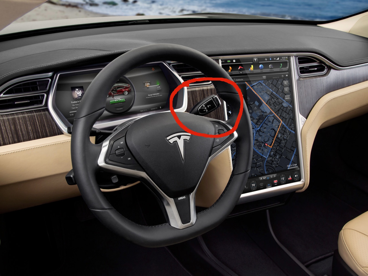 The Tesla Model S is Using Mercedes-Benz Switchgear - autoevolution