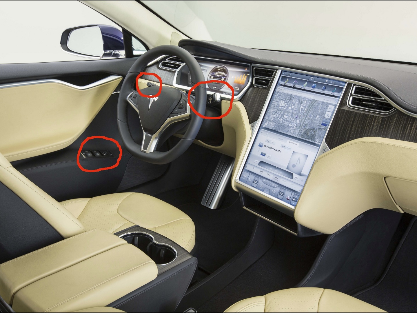 The Tesla Model S Is Using Mercedes Benz Switchgear