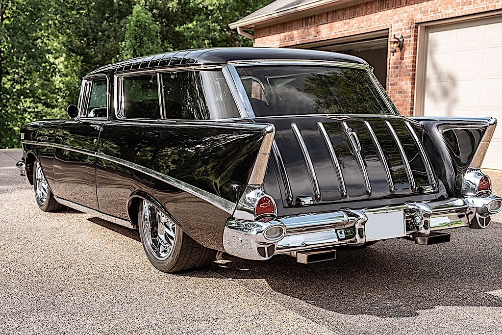 This 1957 Chevrolet Nomad Is a Custom Trickster, Stock Body Hides ...