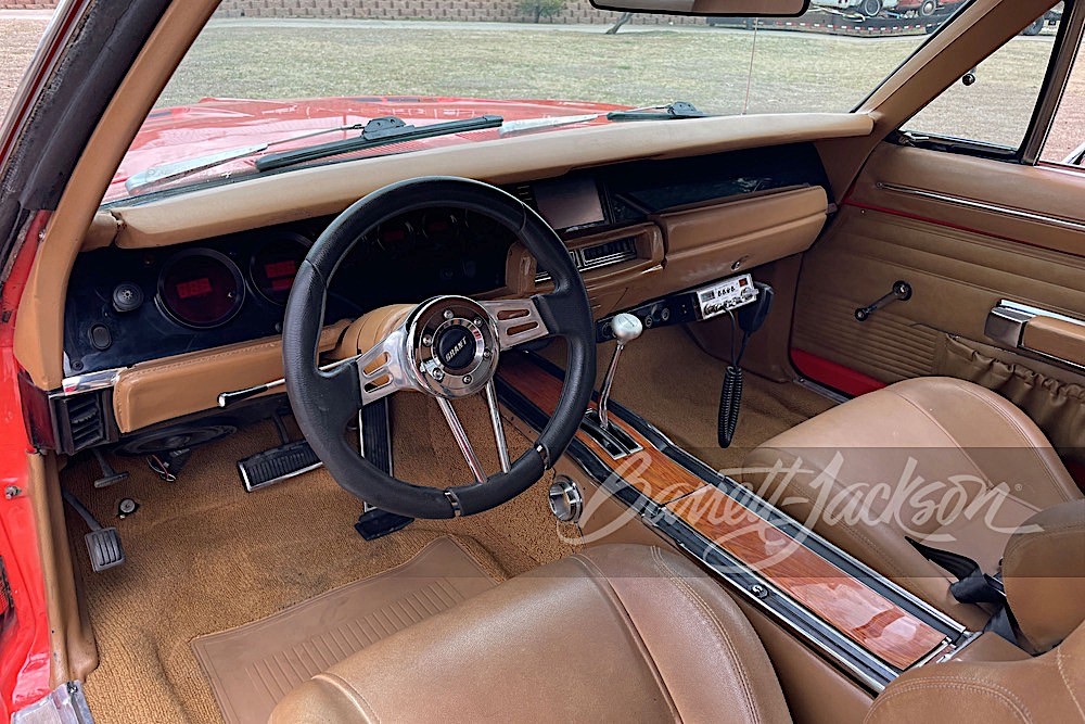 1969 dodge charger general lee interior