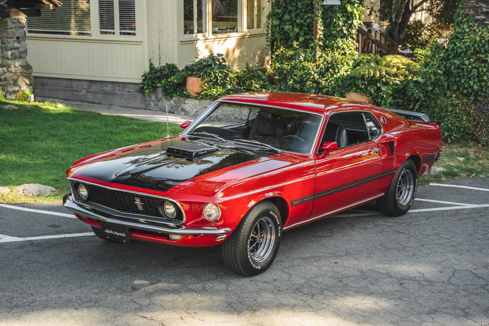 This 1969 Mustang Mach 1 429 Cobra Jet Is the Candyapple Red Fruit of ...