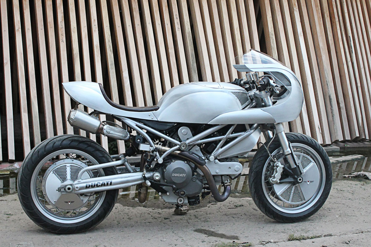 This Alloy-Clad Ducati Monster 795 Is Motorcycle Customization Done Right - autoevolution