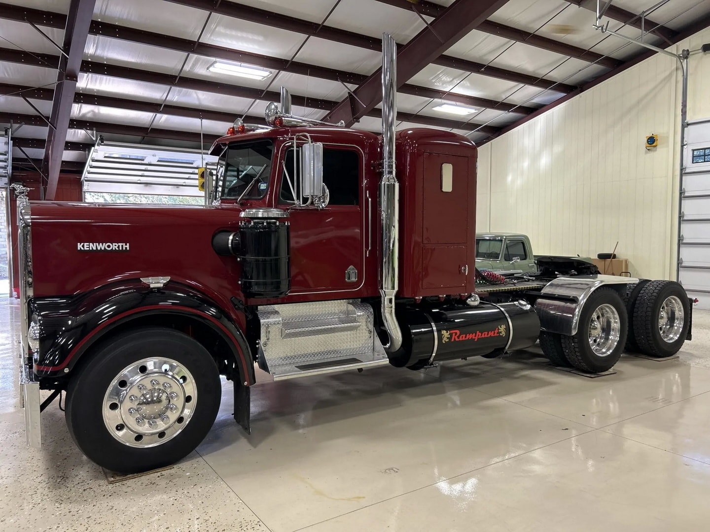 this beautiful 1965 kenworth w900a semi truck just sold for 2024 corvette stingray money 4