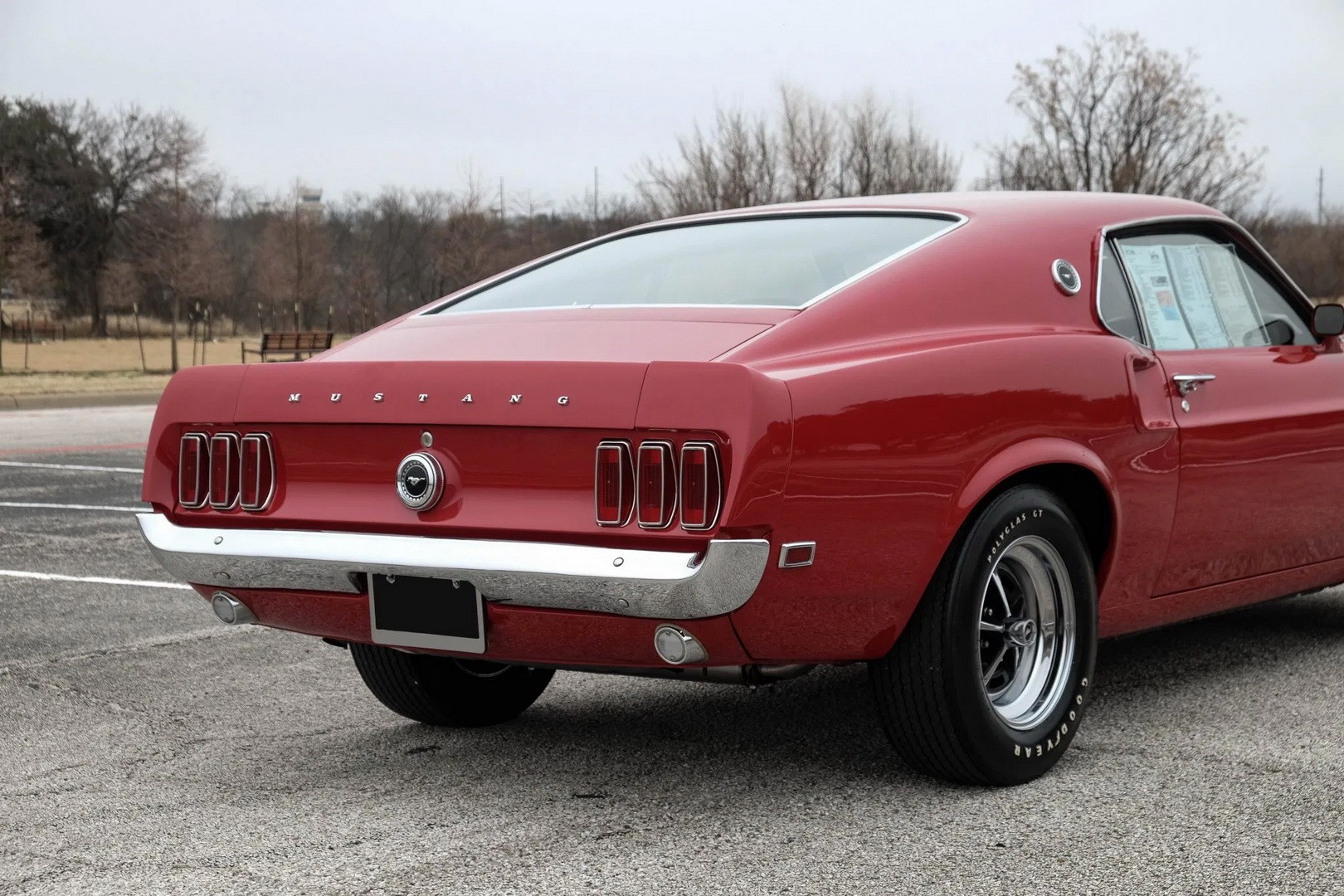 This Candy Apple Red Ford Mustang Boss 429 Is the Embodiment of All ...