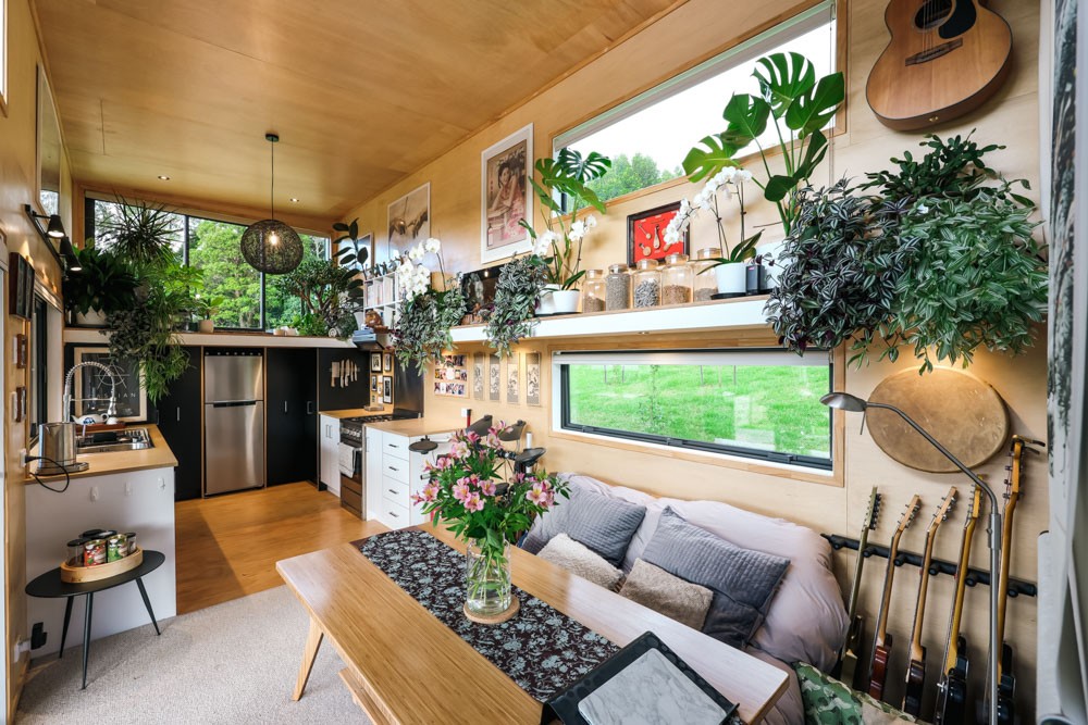 Container House Has An Interior Design