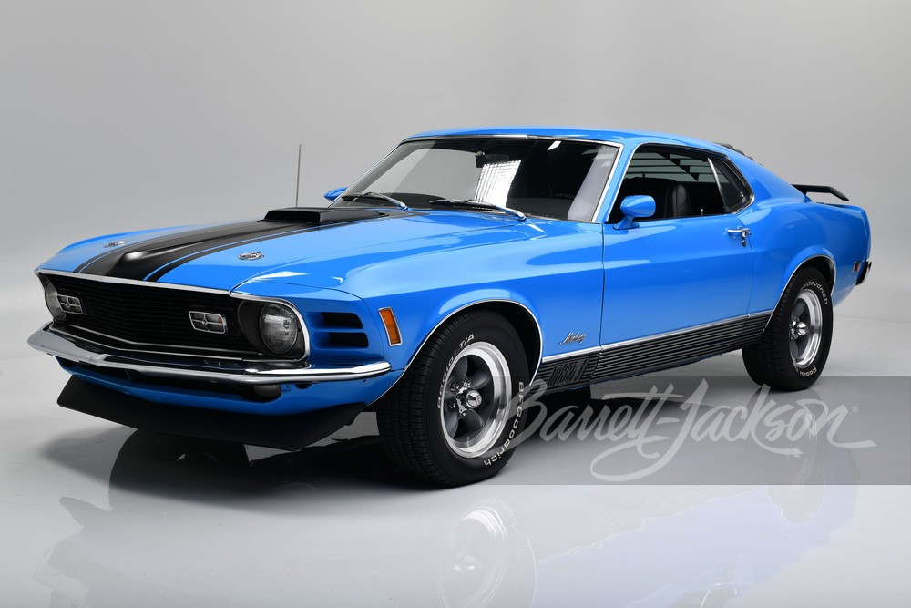 This Grabber Blue 1970 Ford Mustang Mach 1 Needs Your TLC To Be Perfect ...