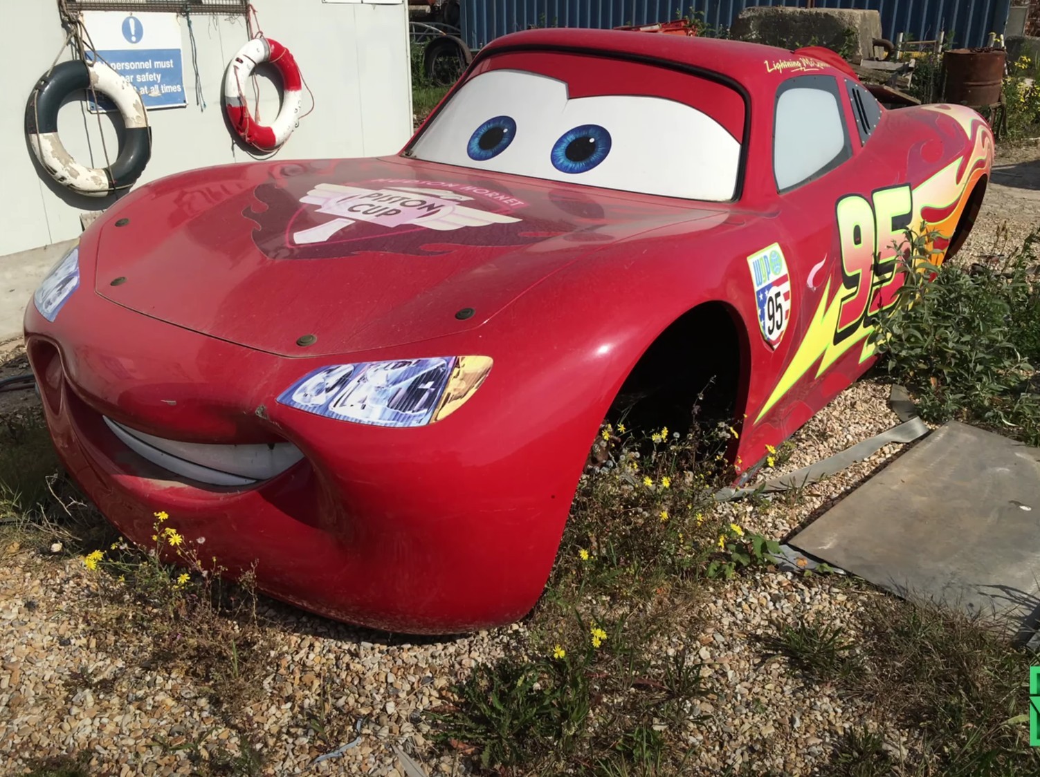 This Guy Bought The Real Lightning Mcqueen Barnfind From Cars For Just 750 3 
