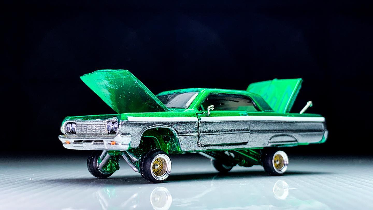 This Is What It Takes to Build a '64 Lowrider Hot Wheels Chevrolet Imp...