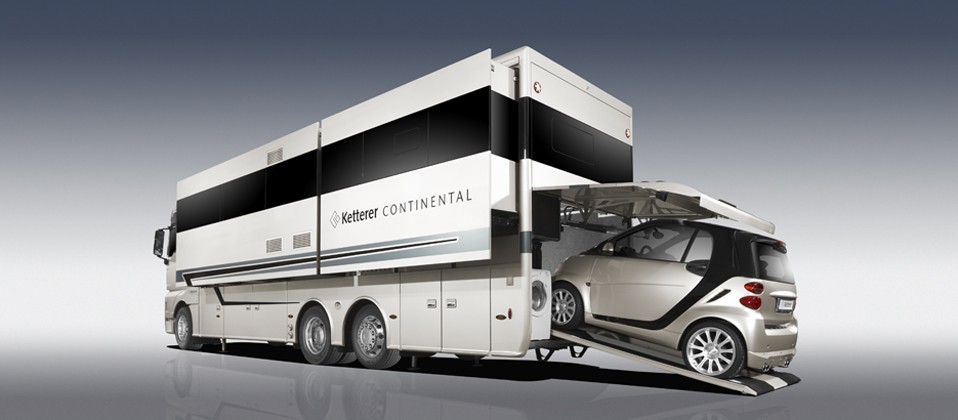 This Ketterer Continental Rv Has Enough Space For Your Mini Or Audi A1 To Fit In Autoevolution