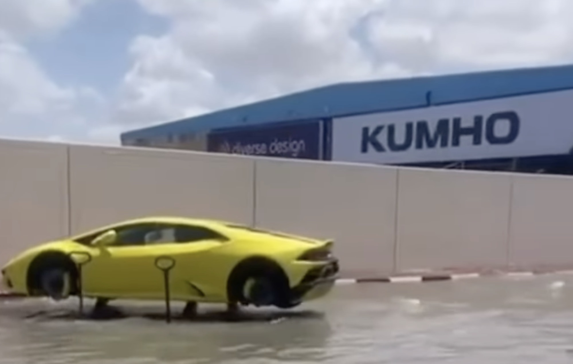 This Lambo Was Abandoned in the Flood With No Wheels, Everyone Thought ...