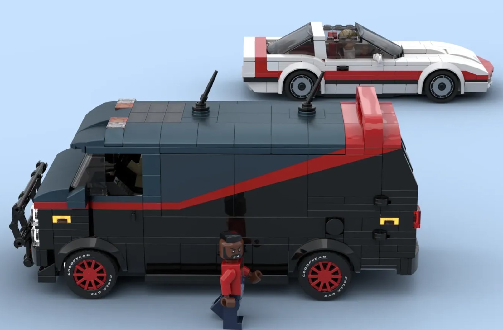 Lego® Custom Instructions A-Team GMC Vandura Van
