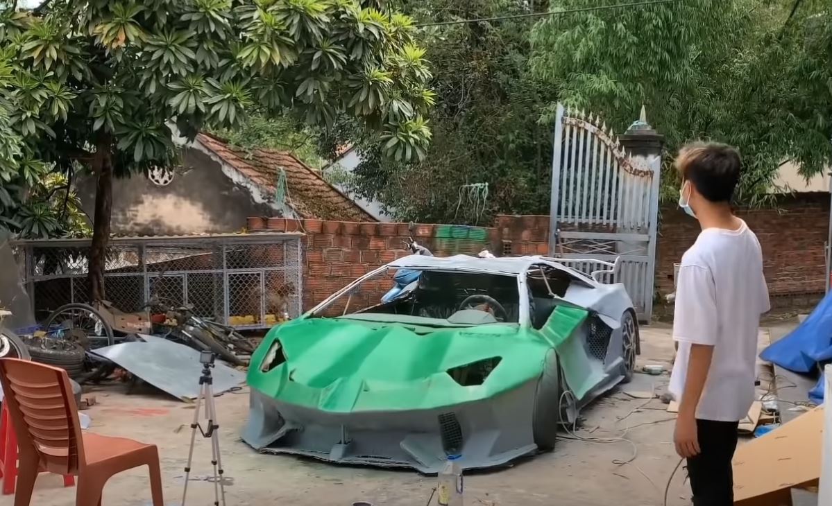 This One-Off Lamborghini Aventador SVJ Replica Is Hand-Made, Has Scooter  Engine - autoevolution
