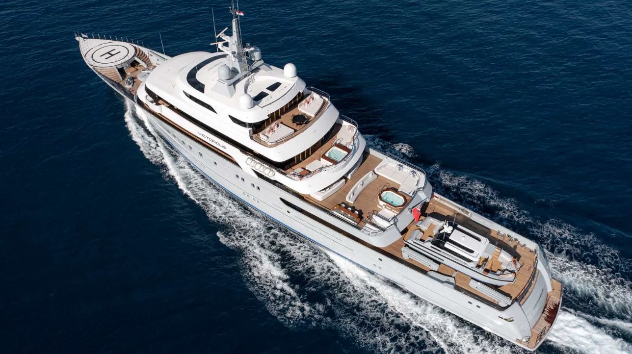 victorious superyacht owner