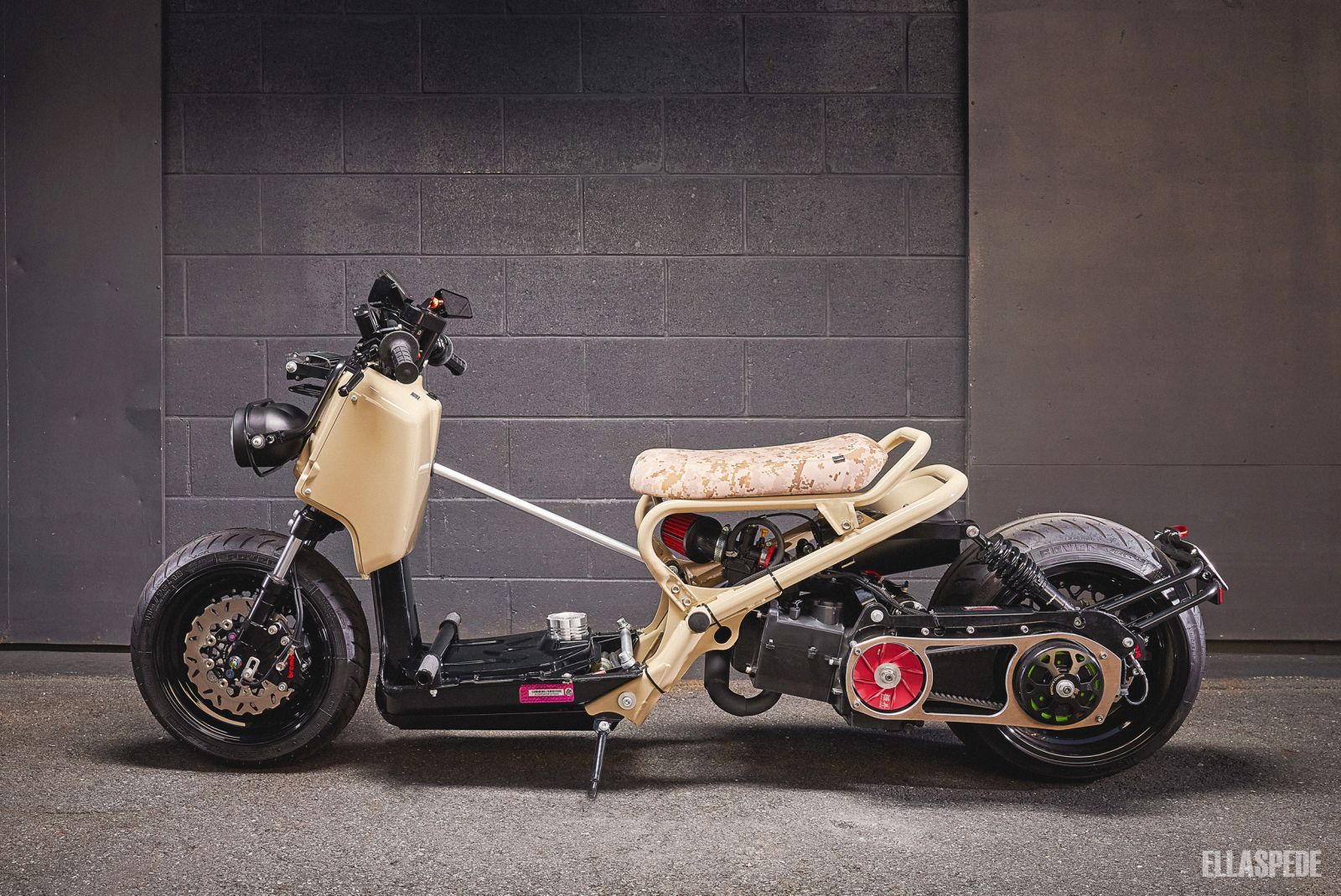 This Zany Custom Honda Ruckus Is Stretched, Slammed, and Adorably ...