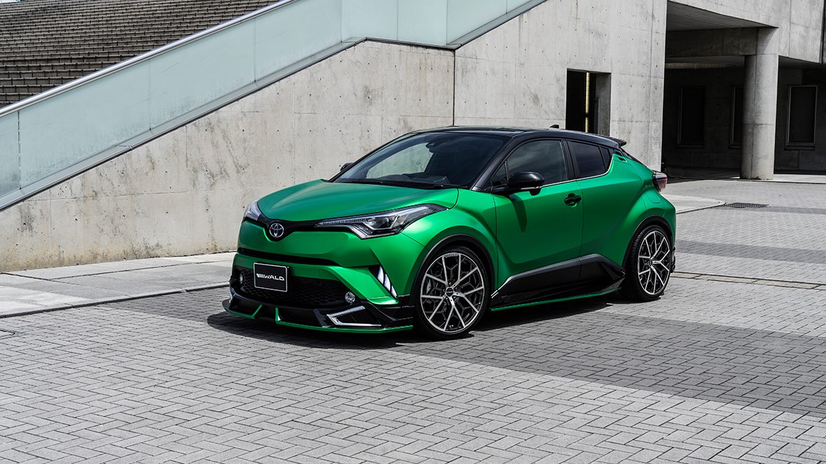 Toyota C Hr Is The Hulk In Latest Wald Tuning Project Autoevolution