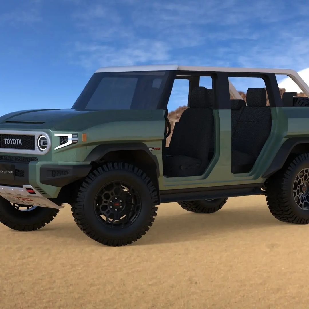2024 Toyota FJ Cruiser Digitally Gives Jeeps and Broncos a NeoRetro