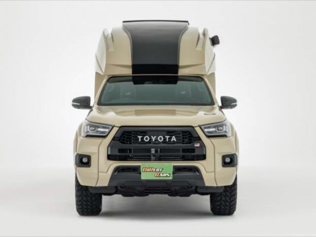 Indestructible Toyota Hilux makes indefectible go-anywhere micro RV