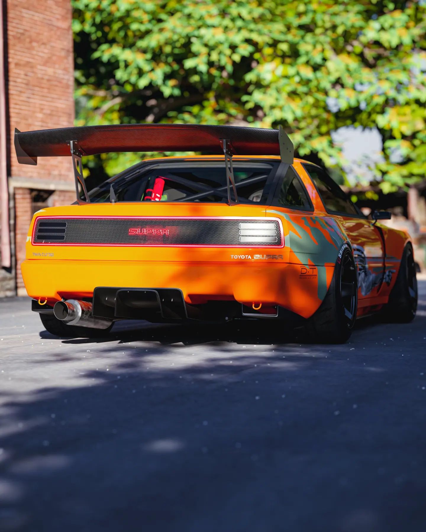 Brian's R34 Skyline GT-R Gets Supra Orange Widebody Look in Furious  Rendering - autoevolution