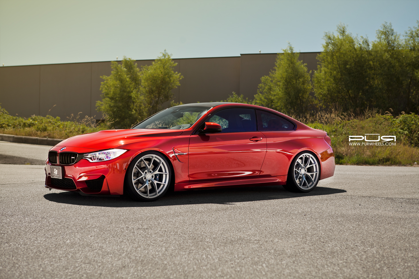 BMW m4 Red Tuning