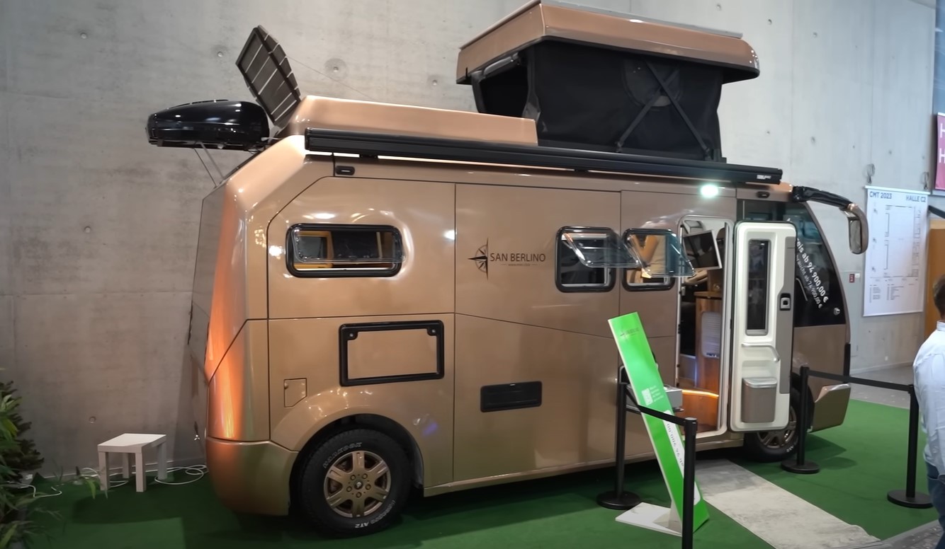 2023 San Berlino Is RV Luxury in a Boxy Form, Meant for