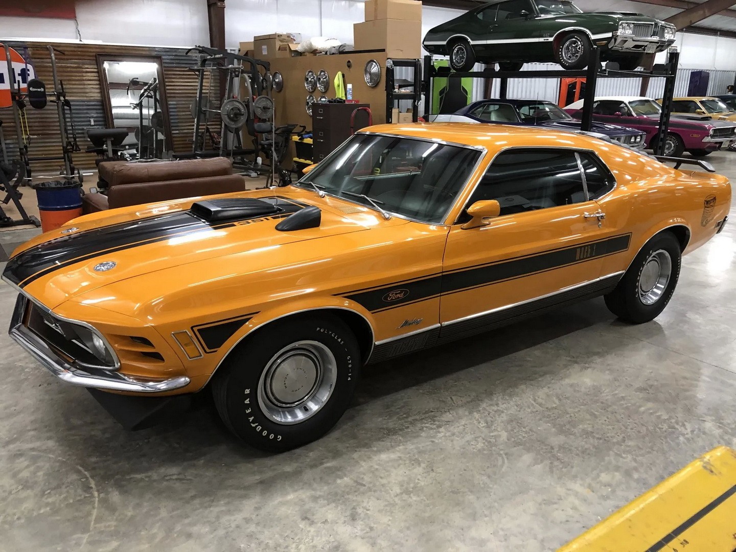 Ultra Rare 1970 Ford Mustang Mach 1 Twister Special Is More “Kansas ...