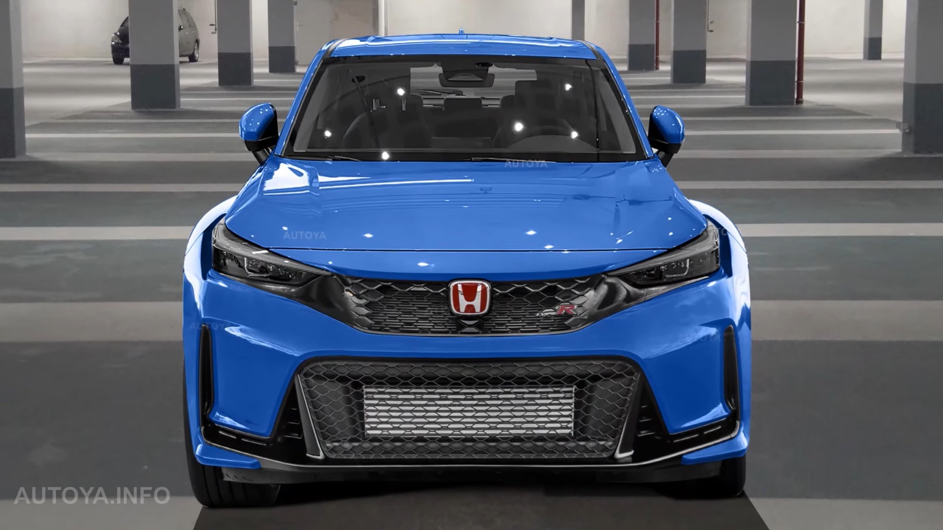 Unannounced 2024 Honda HRV Type R CUV Rendering Reveals Everything