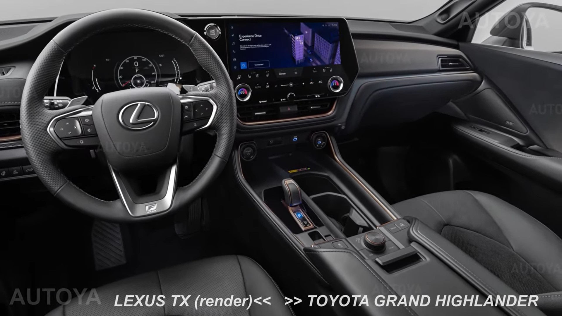 Unofficial 2024 Lexus Tx Presentation Shows All 7 Seat Goodies From Inside Out 7 