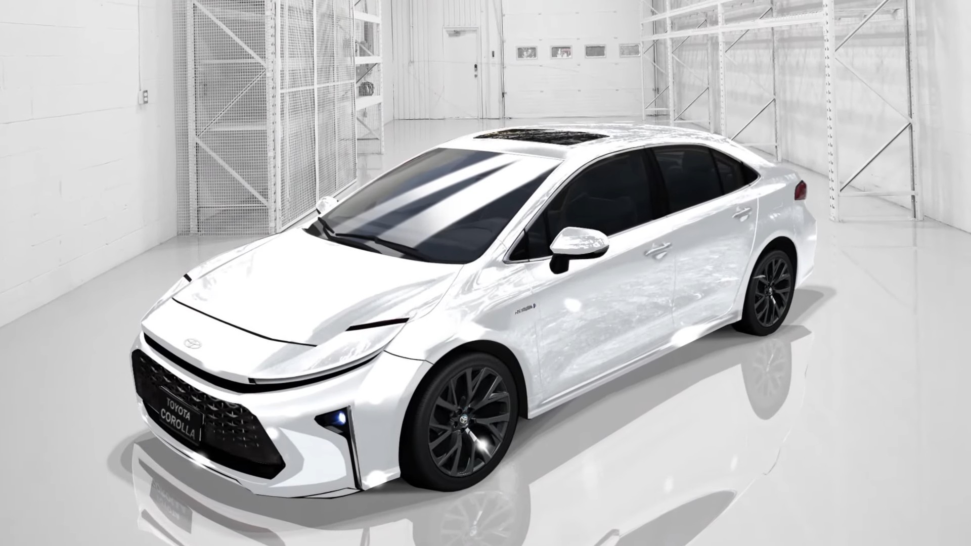Unofficial 2024 Toyota Corolla Refresh Presents New Exterior and