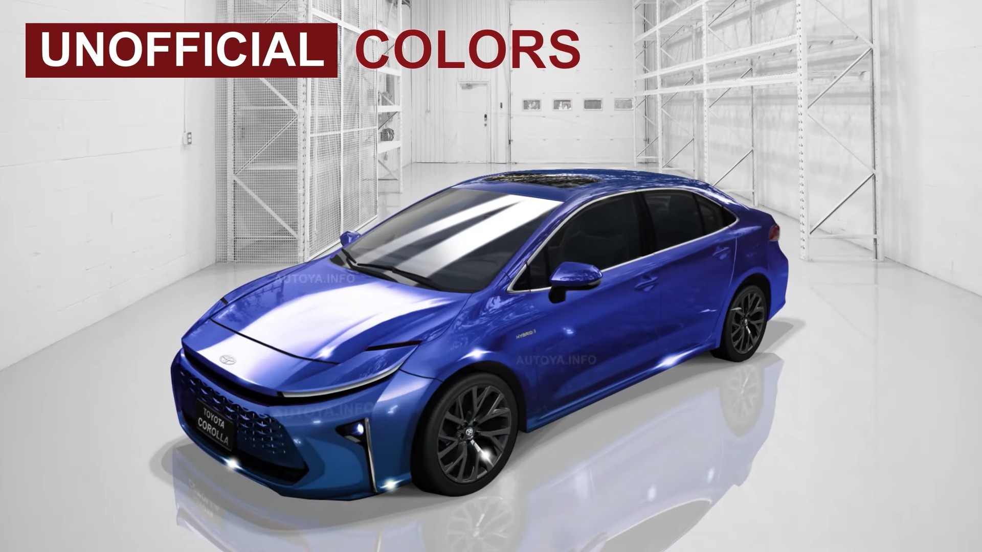 Unofficial 2024 Toyota Corolla Refresh Presents New Exterior and