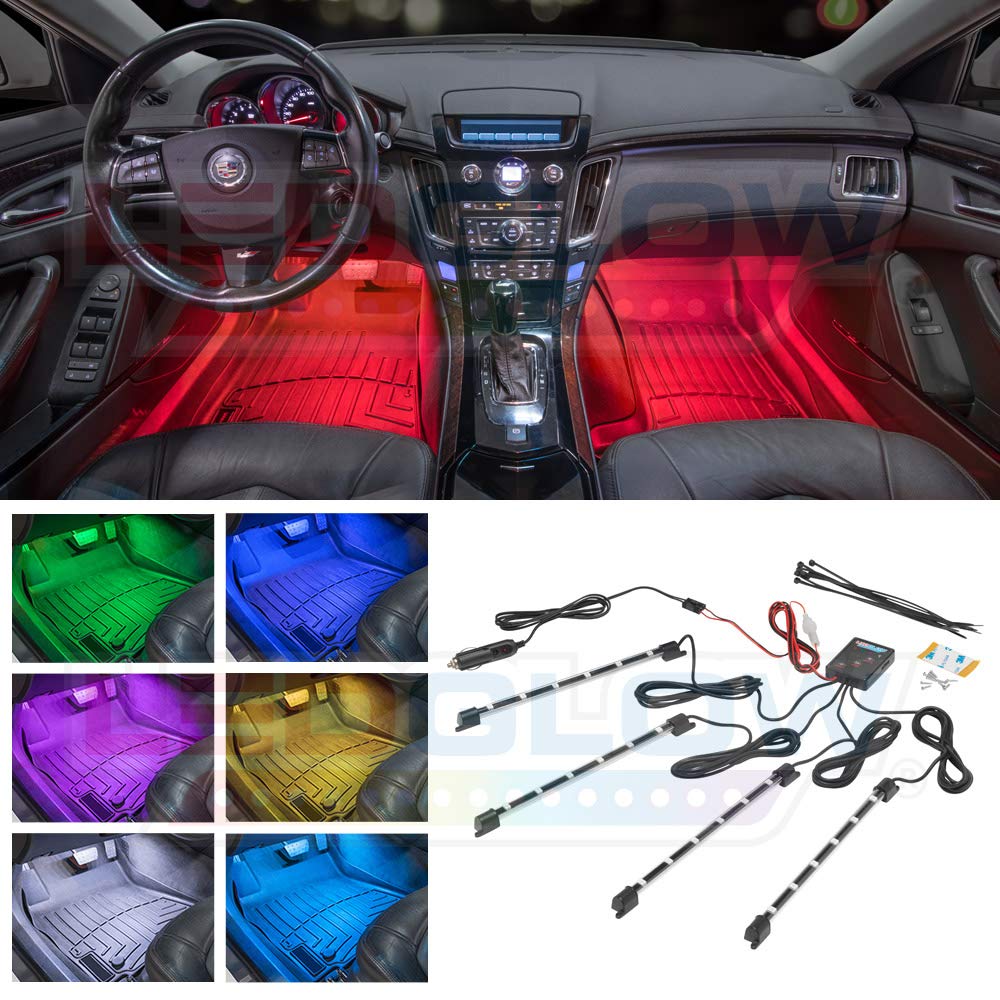 How to install ambient lighting in any car at home 