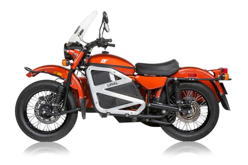 Ural Shows Its First All Electric Sidecar Motorcycle - autoevolution