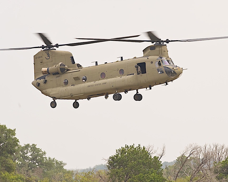 U.S. Army’s CH47 Chinook Helicopters to Have Spare Engines Until 2024