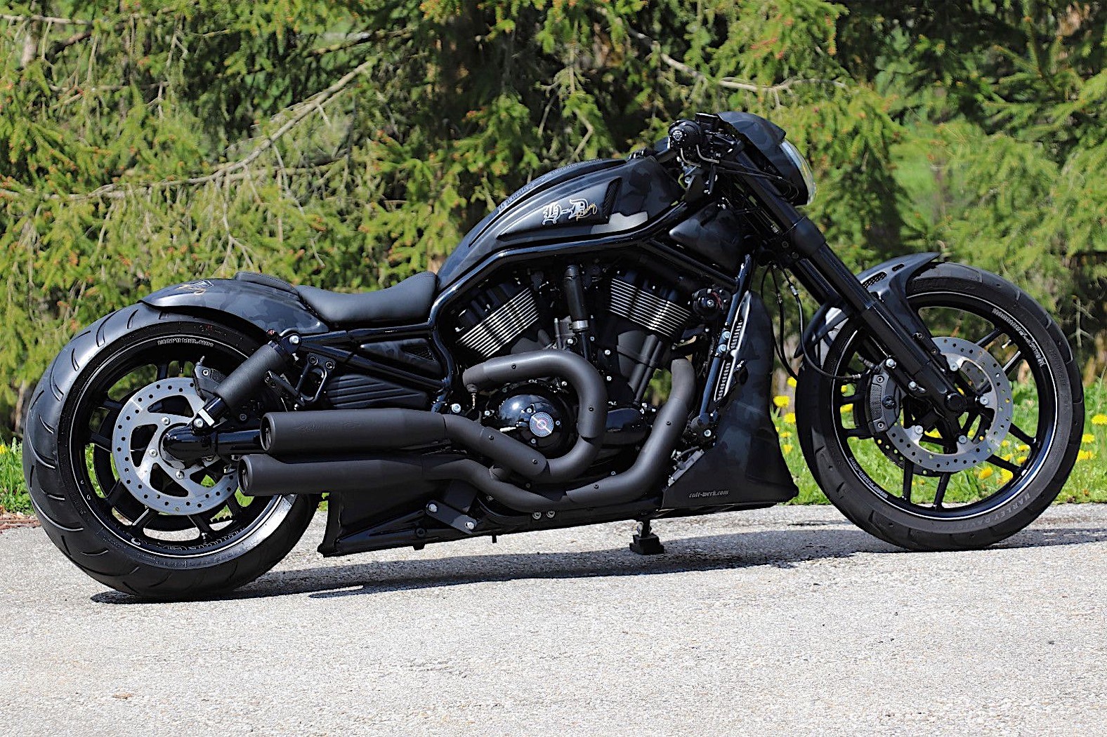 Used Harley-Davidson Night Rod Special Gets the German Touch, and a ...